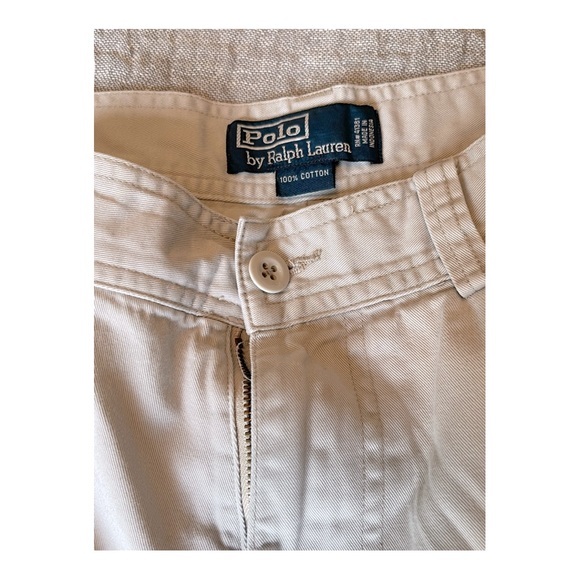 Polo Ralph Lauren Cargo Shorts Mens 36 Khaki Tan Brown - Picture 3 of 7